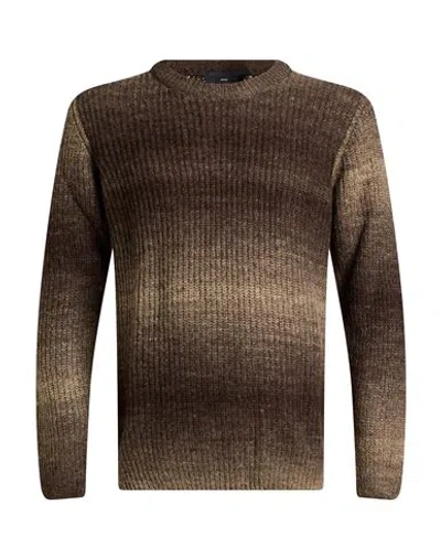 Liu •jo Man Man Sweater Dark Brown Size Xl Acrylic, Wool, Polyamide, Viscose, Alpaca Wool