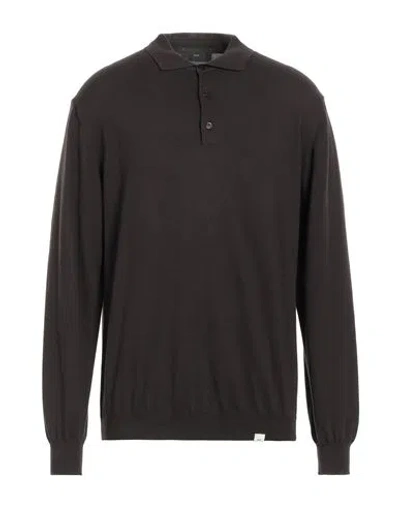 Liu •jo Man Man Sweater Dark Brown Size Xxl Cotton