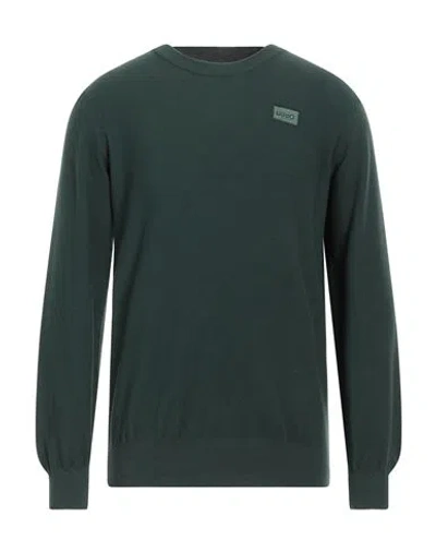 Liu •jo Man Man Sweater Dark Green Size M Cotton In Green