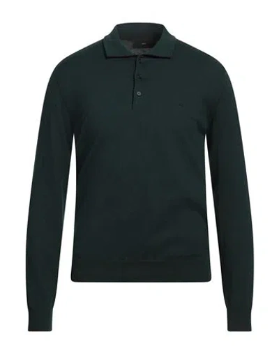 Liu •jo Man Man Sweater Dark Green Size L Cotton, Cashmere