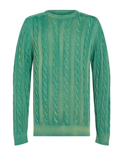 Liu •jo Man Man Sweater Emerald Green Size S Cotton