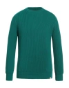 Liu •jo Man Man Sweater Emerald Green Size Xxl Acrylic, Virgin Wool