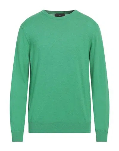 Liu •jo Man Man Sweater Green Size Xl Wool, Viscose, Polyamide, Cashmere