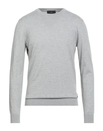 LIU •JO MAN LIU •JO MAN MAN SWEATER GREY SIZE L COTTON, CASHMERE