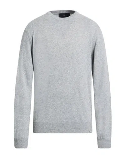 Liu •jo Man Man Sweater Grey Size L Wool, Viscose, Polyamide, Cashmere In Gray
