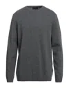 Liu •jo Man Man Sweater Grey Size Xxl Wool In Grey