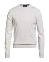 Liu •jo Man Man Sweater Ivory Size S Cotton, Cashmere In White