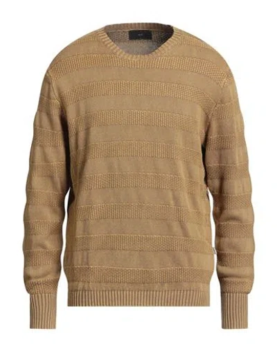 Liu •jo Man Man Sweater Light Brown Size 3xl Cotton