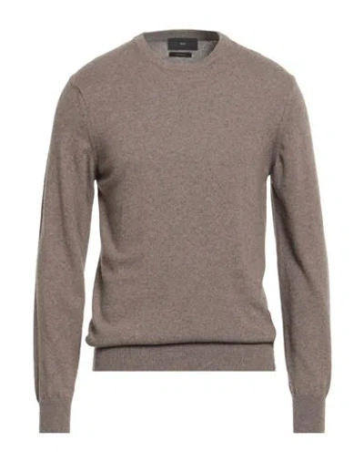 Liu •jo Man Man Sweater Light Brown Size M Wool, Viscose, Polyamide, Cashmere In Sand