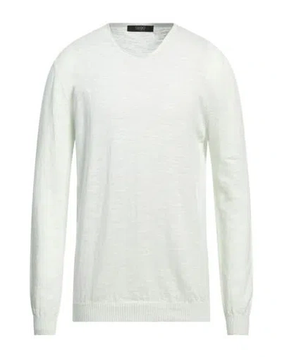 Liu •jo Man Man Sweater Light Green Size L Cotton, Linen