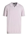 Liu •jo Man Man Sweater Lilac Size 3xl Cotton In Purple