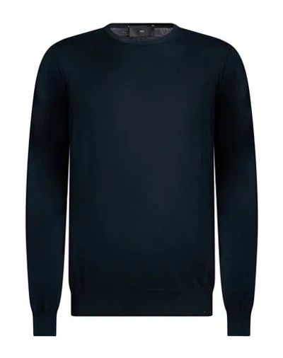 Liu •jo Man Man Sweater Midnight Blue Size 3xl Cotton