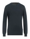 Liu •jo Man Man Sweater Midnight Blue Size 3xl Cotton
