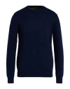 Liu •jo Man Man Sweater Midnight Blue Size L Wool, Viscose, Polyamide, Cashmere In Blue