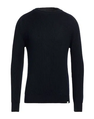 Liu •jo Man Man Sweater Midnight Blue Size M Acrylic, Virgin Wool