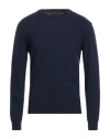 Liu •jo Man Man Sweater Midnight Blue Size M Viscose, Polyamide, Wool, Cashmere