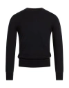 Liu •jo Man Man Sweater Midnight Blue Size S Wool In Black
