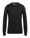 Liu •jo Man Man Sweater Midnight Blue Size Xl Merino Wool, Acrylic In Blue