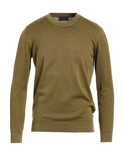 Liu •jo Man Man Sweater Military Green Size M Cotton