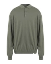 Liu •jo Man Man Sweater Military Green Size S Cotton