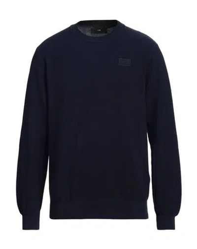 Liu •jo Man Man Sweater Navy Blue Size M Cotton