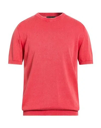 Liu •jo Man Man Sweater Red Size L Cotton