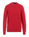 Liu •jo Man Man Sweater Red Size L Wool, Viscose, Polyamide, Cashmere