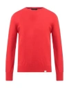 Liu •jo Man Man Sweater Red Size L Wool, Viscose, Polyamide, Cashmere In Red
