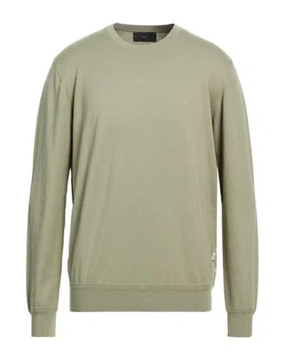 Liu •jo Man Man Sweater Sage Green Size 3xl Cotton, Polyester, Wool