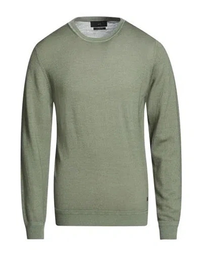 Liu •jo Man Man Sweater Sage Green Size L Merino Wool
