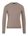 Liu •jo Man Man Sweater Sand Size Xl Virgin Wool In Beige