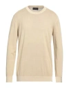 Liu •jo Man Man Sweater Sand Size Xxl Cotton In Beige