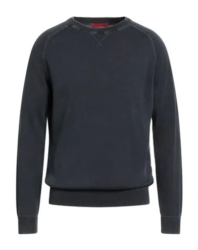 Liu •jo Man Man Sweater Slate Blue Size L Cotton