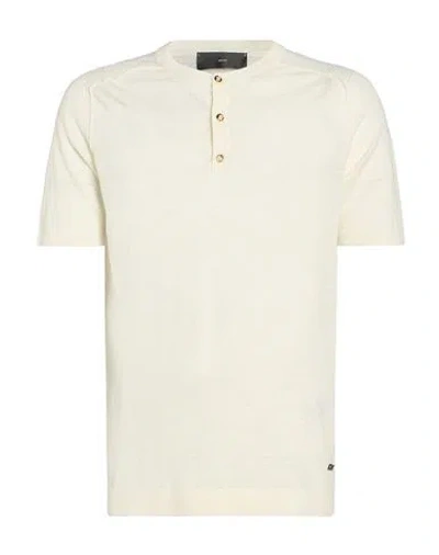 Liu •jo Man Man Sweater White Size L Linen, Cotton
