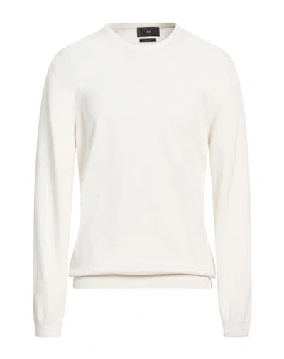 Liu •jo Man Man Sweater White Size Xxl Cashmere, Silk