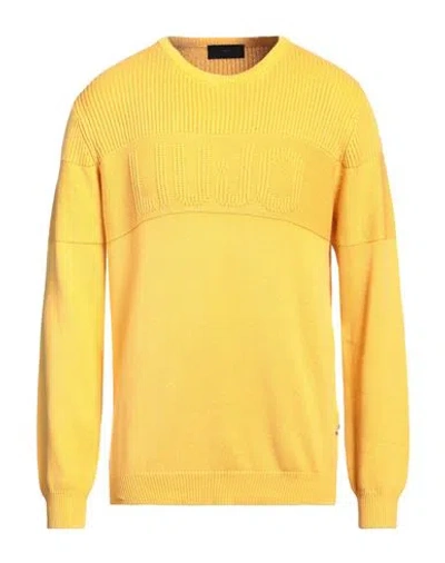 Liu •jo Man Man Sweater Yellow Size 3xl Cotton