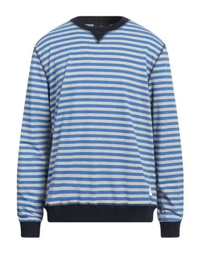 Liu •jo Man Man Sweatshirt Bright Blue Size L Viscose, Cotton, Polyester, Elastane In Yellow