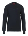 Liu •jo Man Man Sweatshirt Midnight Blue Size L Cotton, Elastane