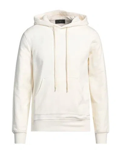 Liu •jo Man Man Sweatshirt Off White Size Xl Cotton, Elastane