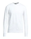 Liu •jo Man Man Sweatshirt White Size L Cotton, Elastane In White