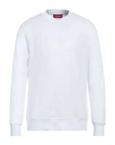 Liu •jo Man Man Sweatshirt White Size Xl Cotton, Elastane