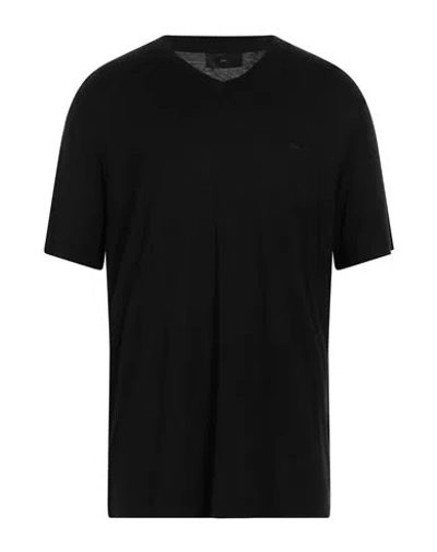 Liu •jo Man Man T-shirt Black Size Xxl Lyocell, Cotton