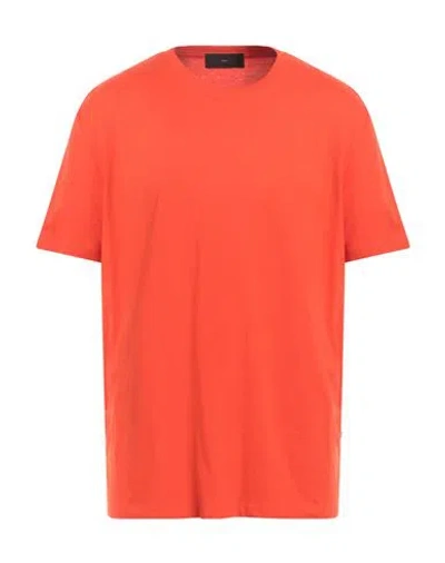 Liu •jo Man Man T-shirt Coral Size Xxl Cotton In Orange