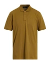 Liu •jo Man Man Polo Shirt Khaki Size 3xl Cotton, Elastane In Brown