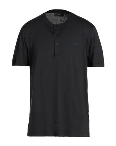 Liu •jo Man Man T-shirt Midnight Blue Size Xxl Lyocell, Cotton