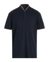 Liu •jo Man Man T-shirt Midnight Blue Size L Cotton, Elastane In Multi