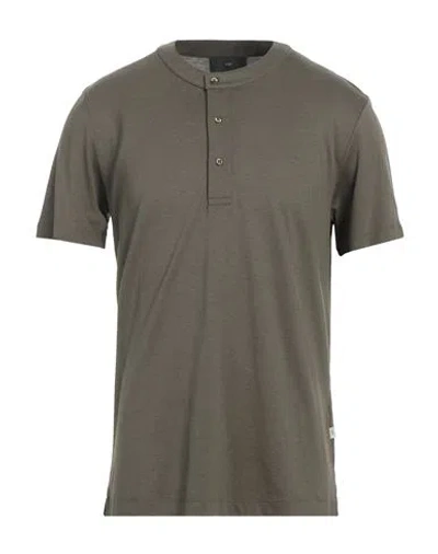 Liu •jo Man Man T-shirt Military Green Size L Lyocell, Cotton