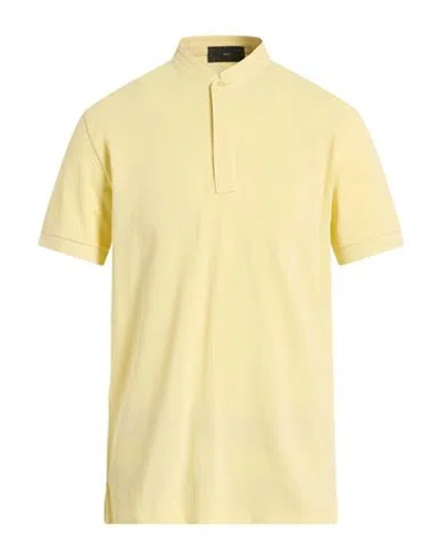 Liu •jo Man Man T-shirt Pastel Yellow Size L Cotton
