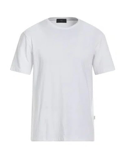 Liu •jo Man Man T-shirt White Size L Cotton, Elastane