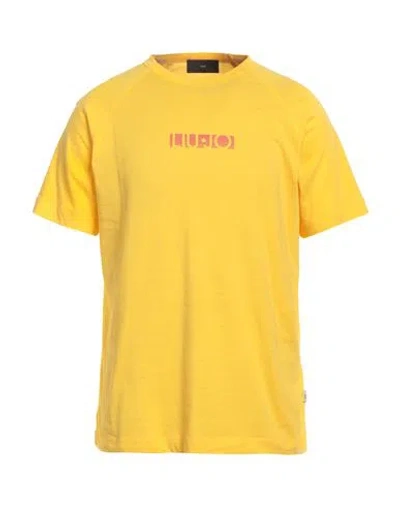 Liu •jo Man Man T-shirt Yellow Size Xl Cotton